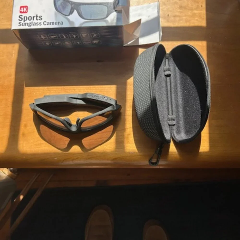 Sports Video Sunglasses 4K HD for Cycling, Sports, Running